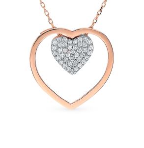 золотое шейное украшение с фианитами