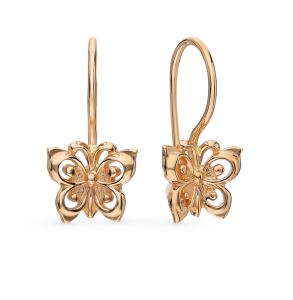 золотые серьги