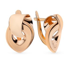 золотые серьги