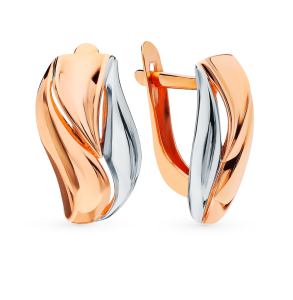 золотые серьги