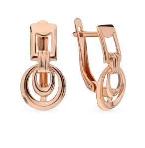 золотые серьги