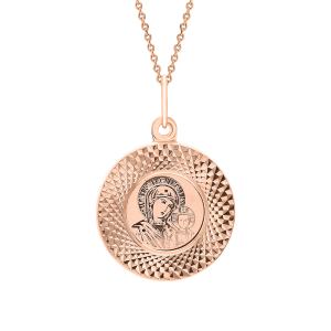 золотая подвеска