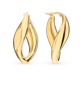 золотые серьги