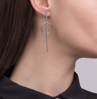 Серьги из медицинской стали — купить недорого медицинские серьги в ...