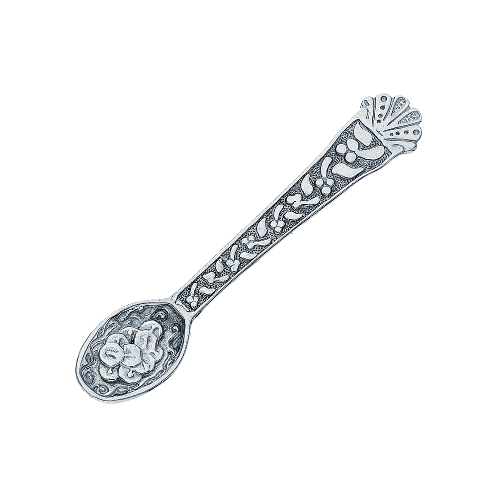 Сувенирная ложка загребушка  из серебра в Санкт-Петербурге