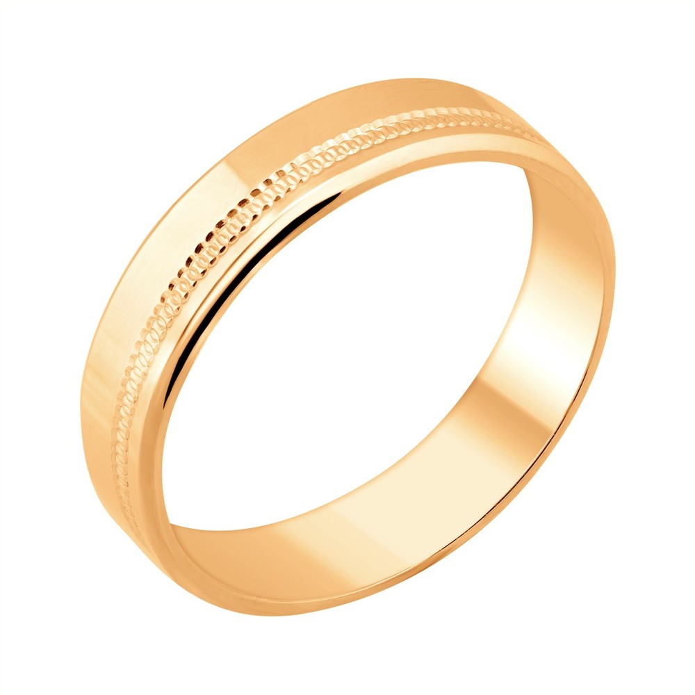 Золотое обручальное кольцо  в Новосибирске