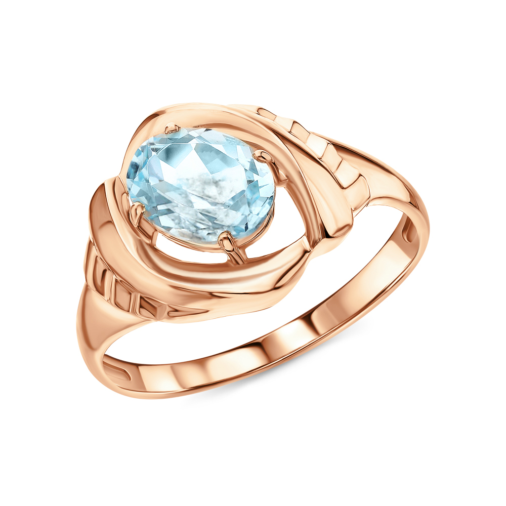 Золотое кольцо с топазами в Самаре