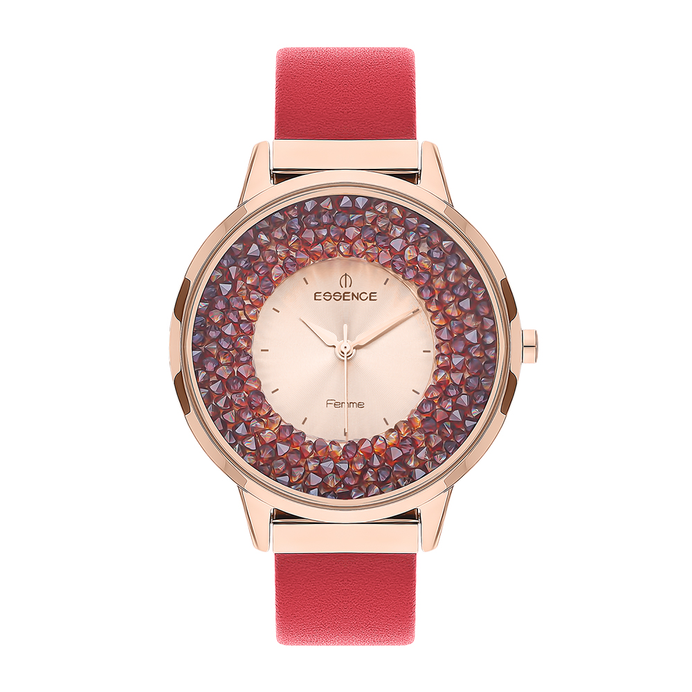 Фото «Женские часы D908.419 на кожаном ремешке с минеральным стеклом»