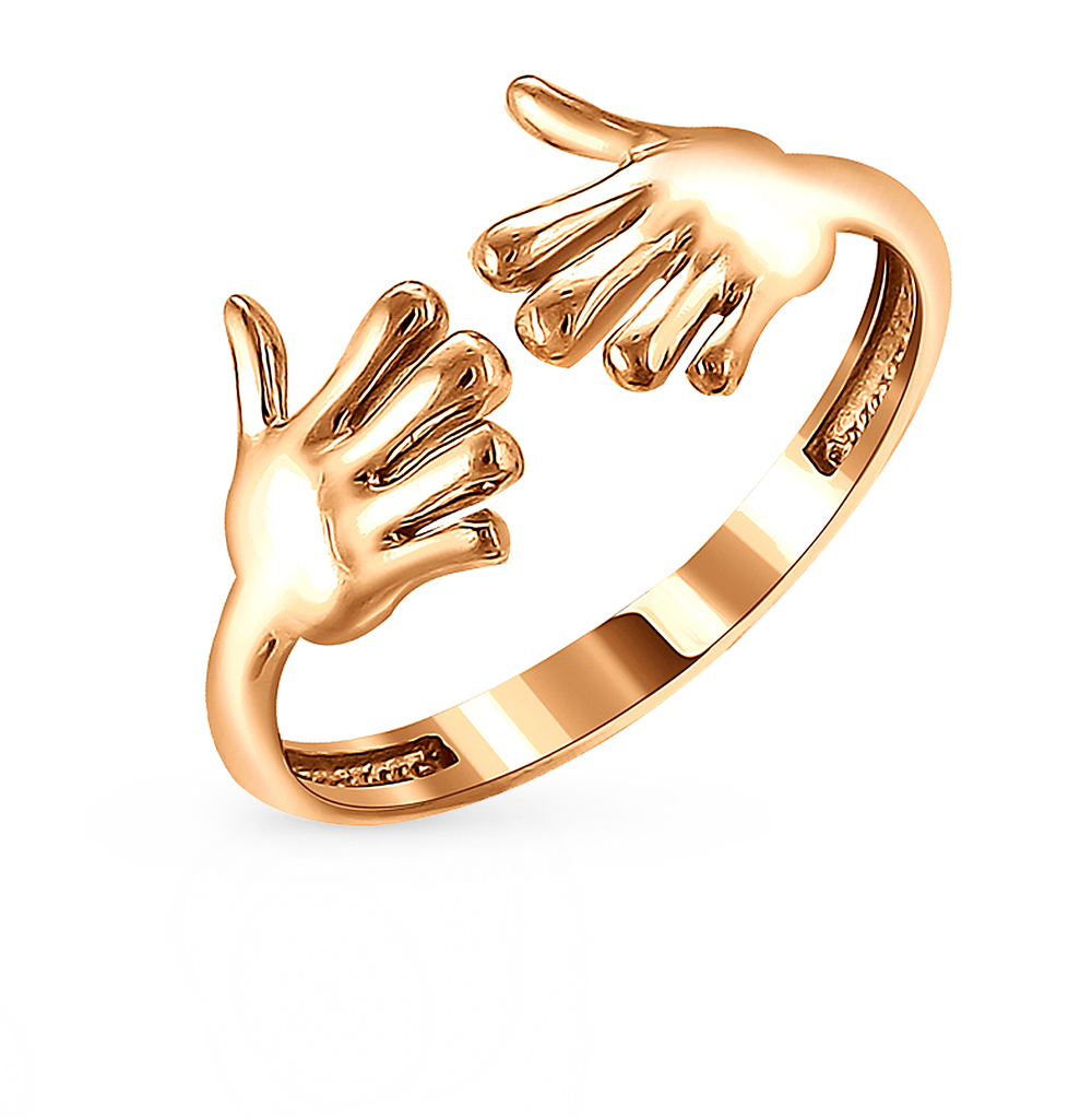 Кольцо в виде россии. Кольцо розовое золото 585 пробы. Кольцо в виде рук. Золотое кольцо в виде руки. Zoloto Gold кольца.