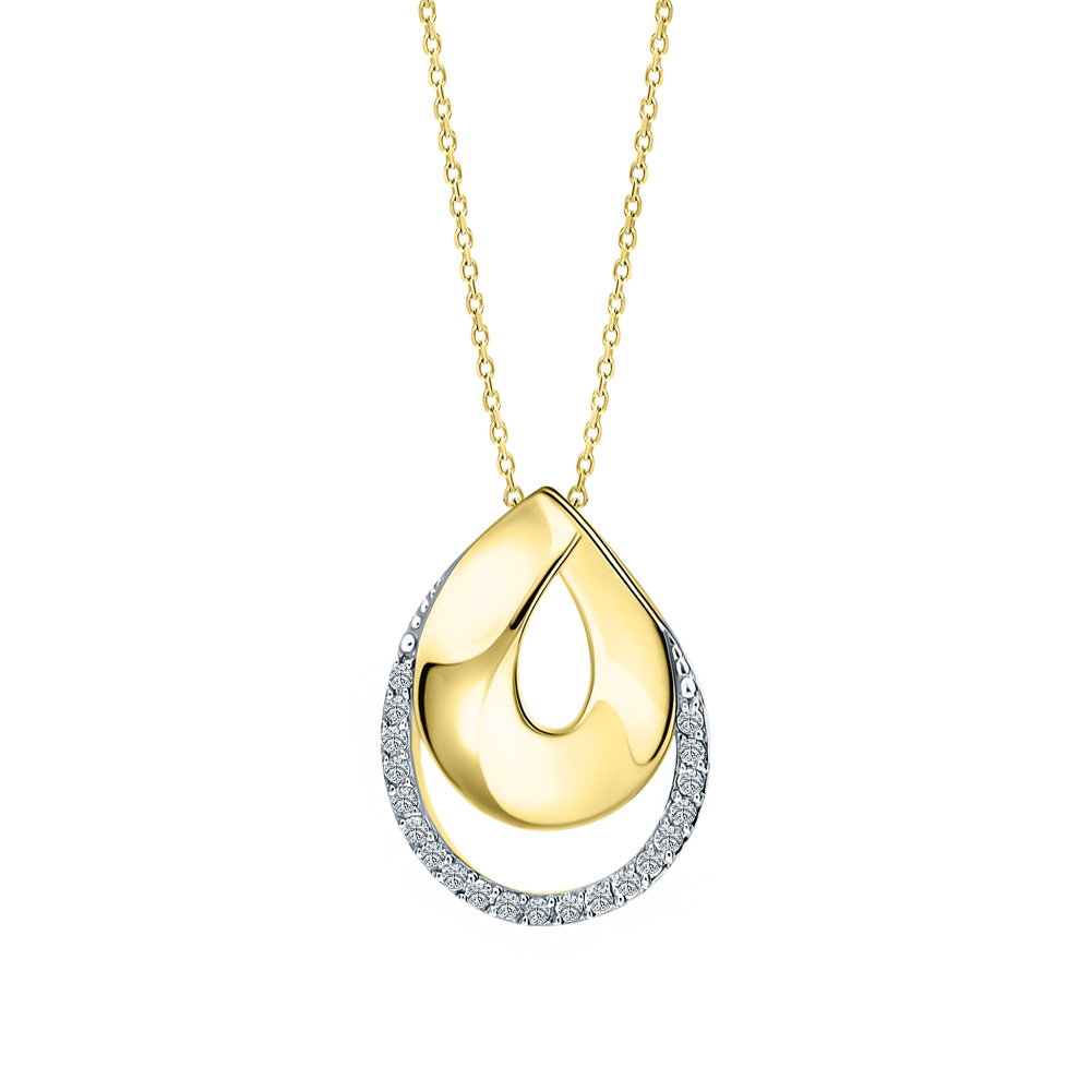 Золотое шейное украшение с бриллиантами в Самаре