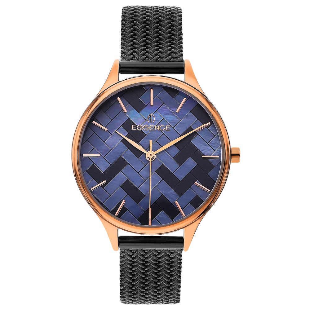 Женские часы ES6535FE.460 на стальном браслете с розовым IP покрытием с минеральным стеклом в Самаре