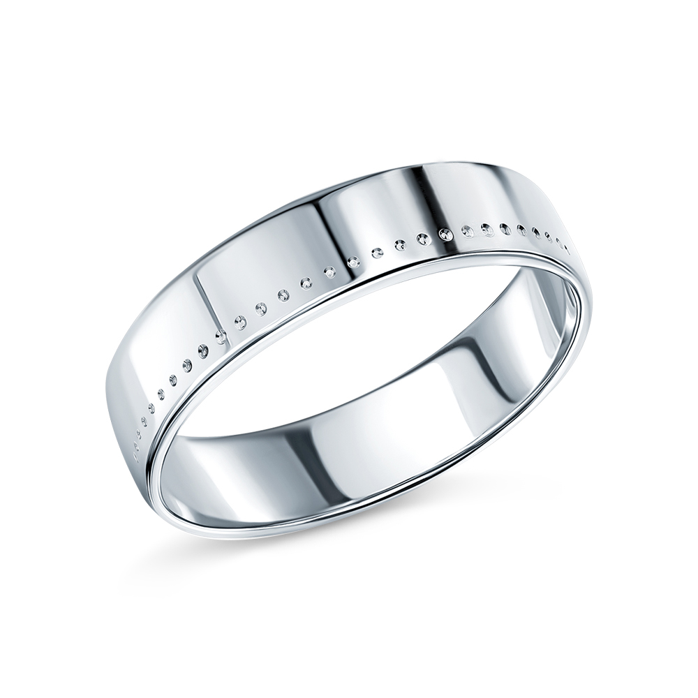 Серебряное обручальное кольцо в Екатеринбурге