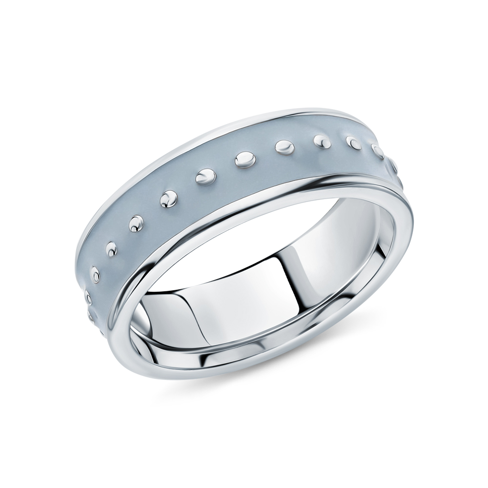 Серебряное кольцо с эмалью в Ростовe-на-Дону