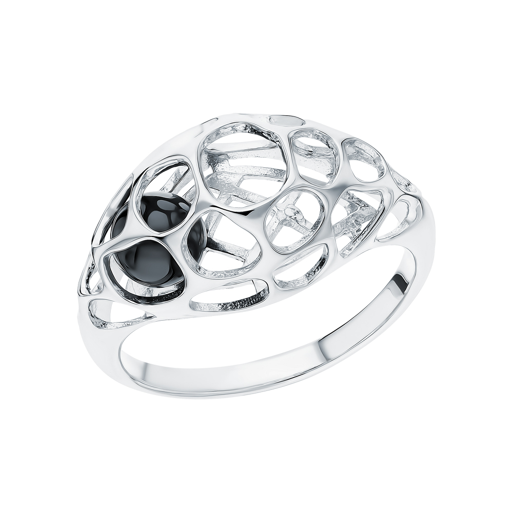 Серебряное кольцо с керамикой в Нижнем Новгороде