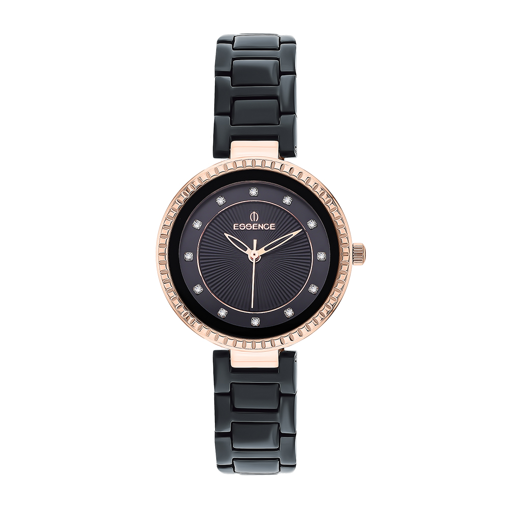 Фото «Женские  кварцевые часы ES6500FE.450 на стальном браслете с минеральным стеклом»