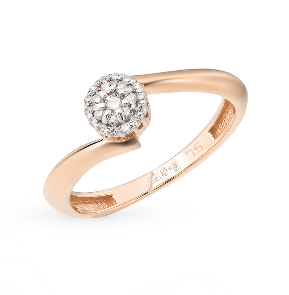 Золотое кольцо с бриллиантами санлайт. Санлайт кольцо золотое с 7 бриллиантами. Золотое кольцо с 7 бриллиантами питерское. Sunlight 1.