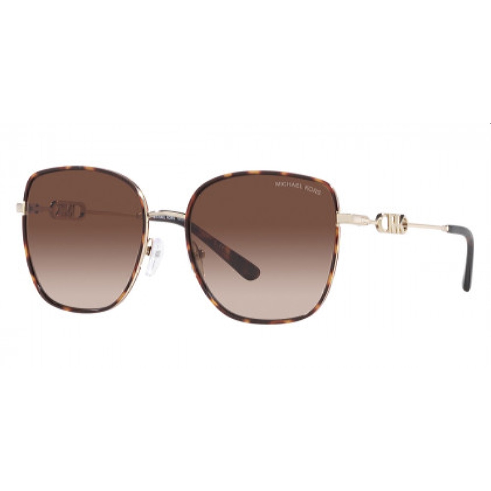 Женские солнцезащитные очки из Италии марки MICHAEL KORS из коллекции Square модель 0MK1129J10141356 в Новосибирск