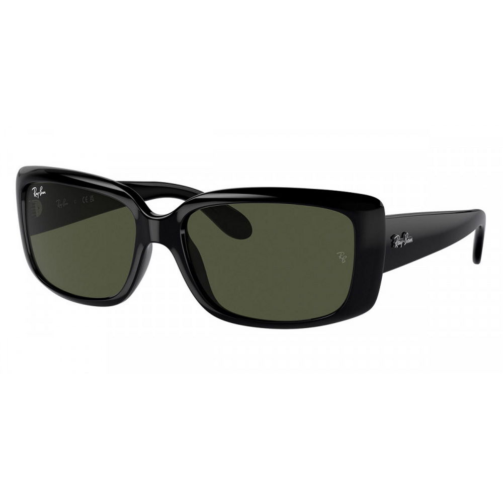 Женские солнцезащитные очки из Италии марки RAY-BAN из коллекции Square модель 0RB4389601/3158 в Новосибирск