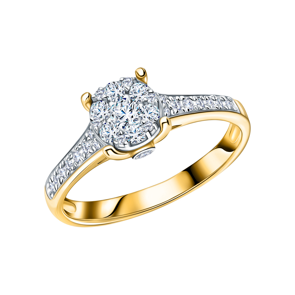 Фото «Золотое кольцо «Бриллианты Якутии»»
