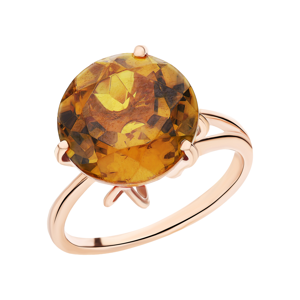 Золотое кольцо с султанитами в Краснодаре