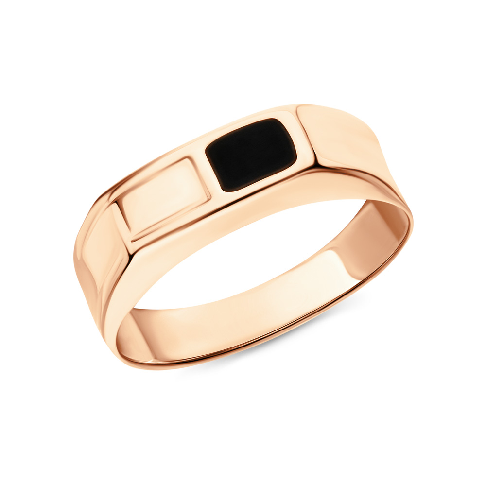 Золотое кольцо с эмалью в Самаре
