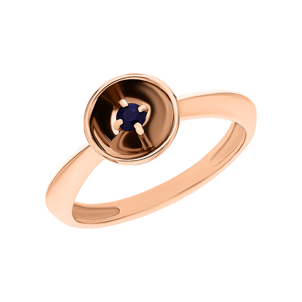 Золотое кольцо с сапфирами в Краснодаре