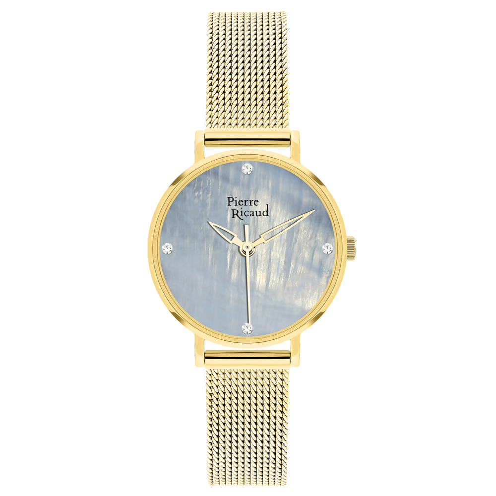 Женские часы P22043.914ZQ на стальном браслете с IP покрытием с минеральным стеклом в Екатеринбурге