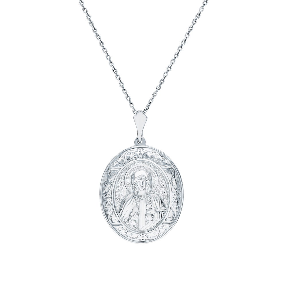 Серебряная подвеска "Равноапостольная Мари́я Магдалина, мироносица" в Самаре