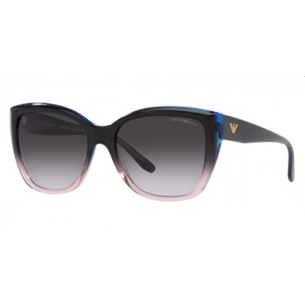 Женские солнцезащитные очки из Италии марки EMPORIO ARMANI из коллекции Cat Eye модель 0EA419859918G55 в Новосибирск