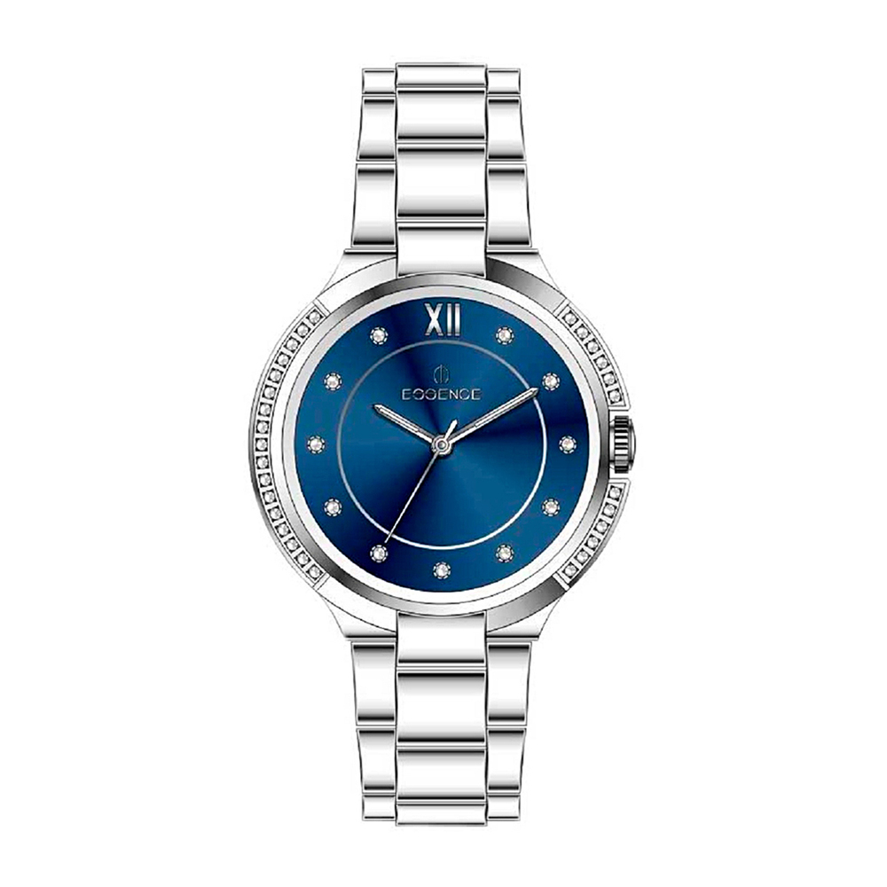 Фото «Женские  кварцевые часы ES6505FE.390 на стальном браслете с минеральным стеклом»